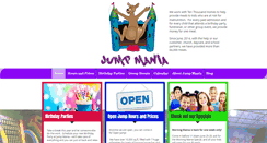 Desktop Screenshot of jumpmaniaplano.com